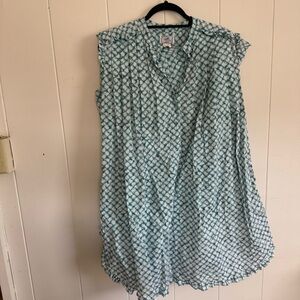 Bete MuuMuu Blue Size 12 with Bloomer Shorts